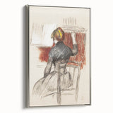 Impressionist Art - Renoir’s ‘Woman at a Piano’ Wall Decor