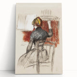 Impressionist Art - Renoir’s ‘Woman at a Piano’ Wall Decor