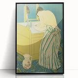 Impressionist Poster Art - Cassatt’s ‘Woman Bathing’ Wall Decor