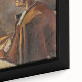 Modern Wall Art: Drinking Spirits - Reflective Portrait