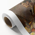 Modern Wall Art: Drinking Spirits - Reflective Portrait