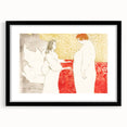 Toulouse-Lautrec Prints - Woman in Bed Impressionist Wall Art