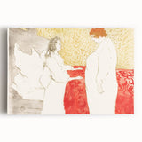 Toulouse-Lautrec Prints - Woman in Bed Impressionist Wall Art