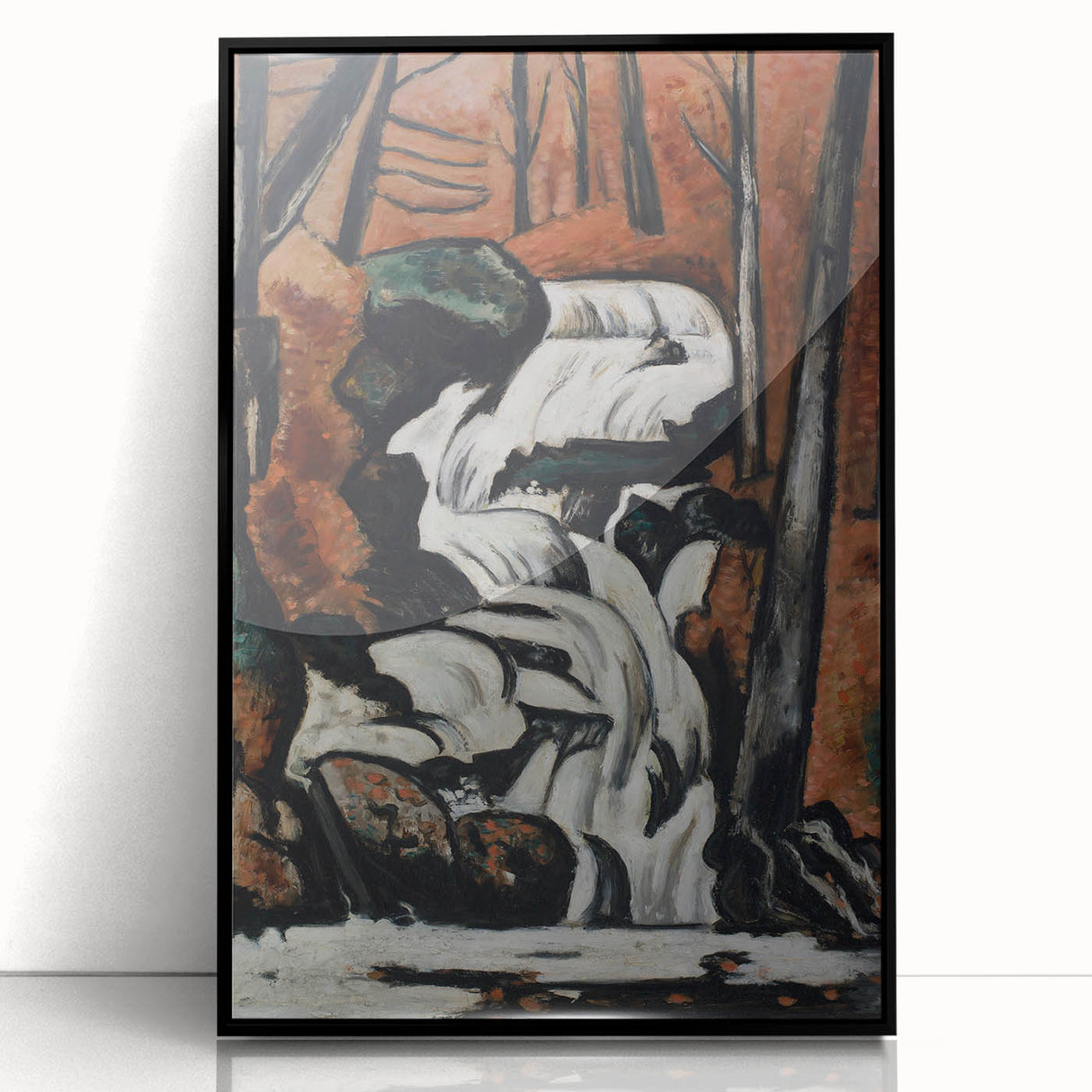 Modern Wall Art: Smelt Brook Falls - Dynamic Nature Scene