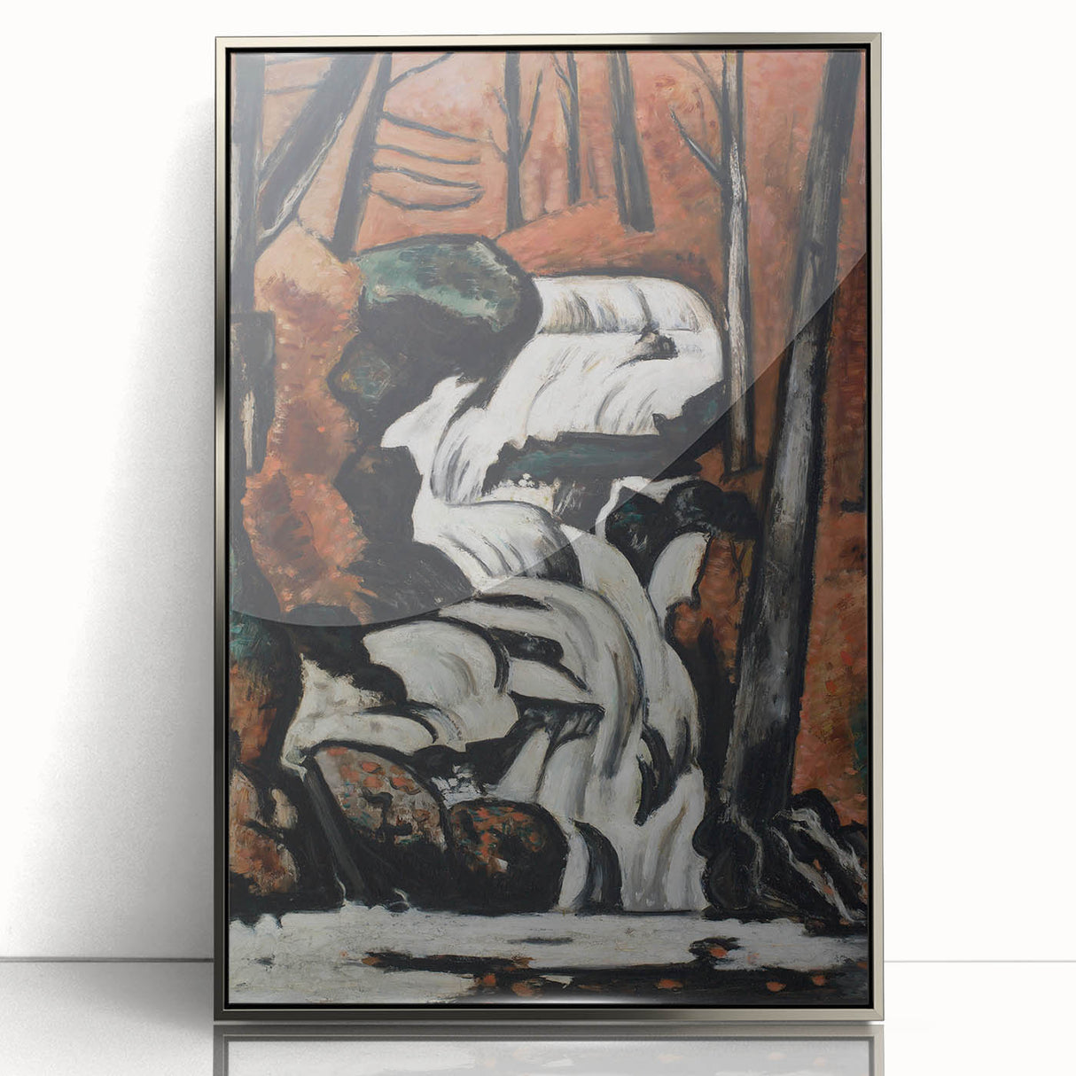 Modern Wall Art: Smelt Brook Falls - Dynamic Nature Scene