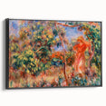 Renoir Prints - Woman in Red in Landscape Impressionist Wall Art