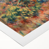 Renoir Prints - Woman in Red in Landscape Impressionist Wall Art