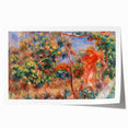 Renoir Prints - Woman in Red in Landscape Impressionist Wall Art