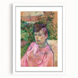 Impressionist Portrait - Lautrec’s ‘Woman in the Garden’ Wall Art