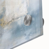 Close-up view of an abstract geometric design on acrylic glass, showcasing vibrant colors and intricate patterns, ideal for modern home decor or art enthusiasts.
