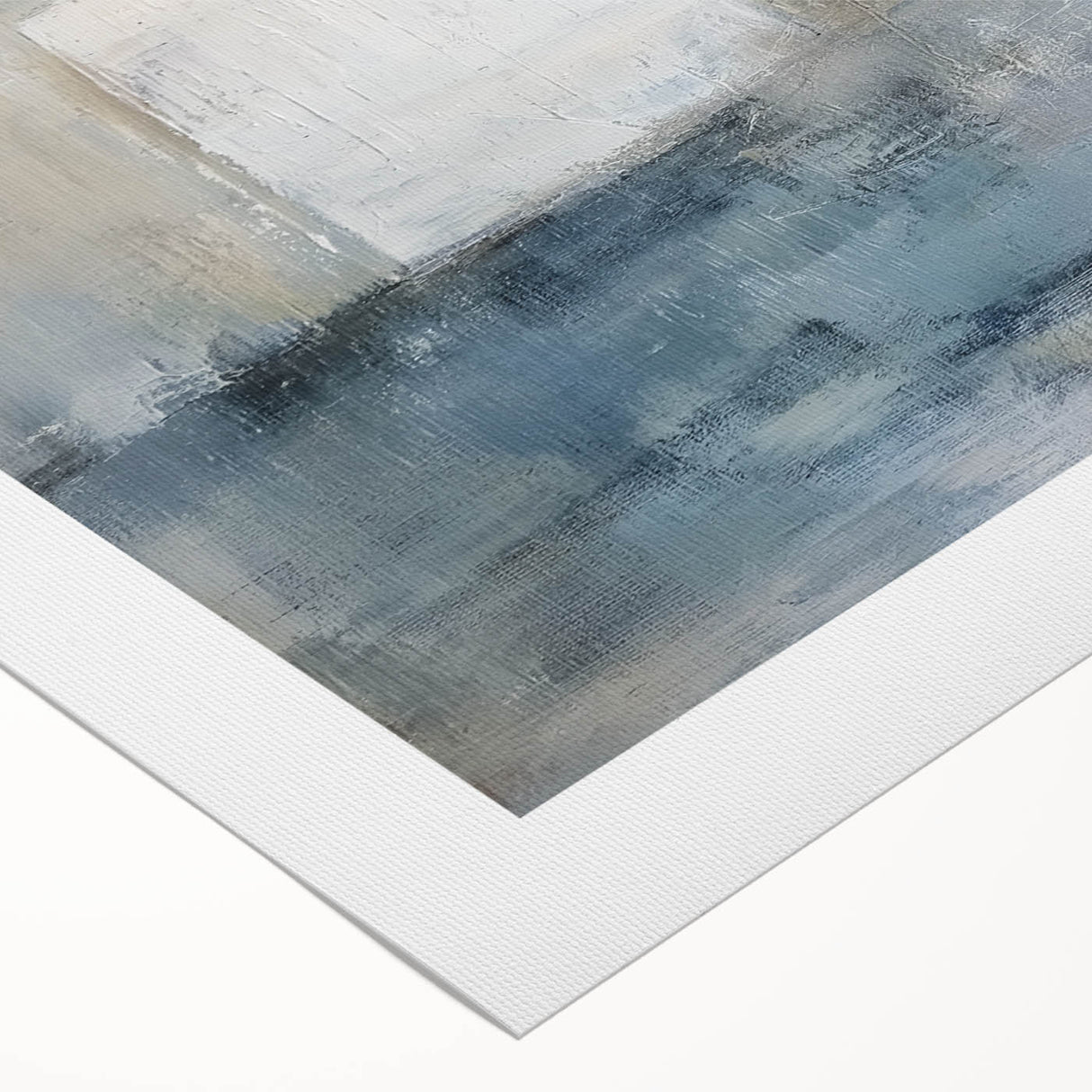 Abstract geometric rolled canvas artwork showcasing vibrant colors and intricate patterns, ideal for modern home decor, packaged securely in a protective tube.