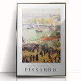 Mid-century modernist art of abstract shapes in muted earth tones on a silver-framed acrylic, ideal for nursery wall art.