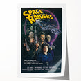 Retro Wall Art - Space Raiders Movie Poster - 80s Sci-Fi Vintage Prints