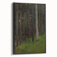 Realism Art Prints - Two in Forest by László Mednyánszky