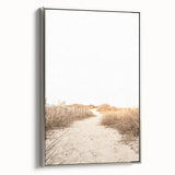 Landscape art painting featuring a summer scene with vibrant colors on a framed canvas, ideal for living room decor.