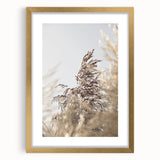 Extra large abstract art print with textured swirls in gold and white, ideal for living room decor.