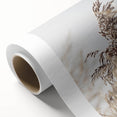 Art deco poster featuring a stylized summer scene in soft pastel tones on rolled canvas, ideal for nursery wall art.