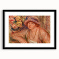 Elegant Impressionism Wall Art – Renoir’s Feminine Portrait