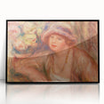 Elegant Impressionism Wall Art – Renoir’s Feminine Portrait