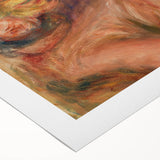 Elegant Impressionism Wall Art – Renoir’s Feminine Portrait