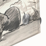 Classic Impressionist Monochrome – Manet’s Beach Portrait