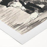 Classic Impressionist Monochrome – Manet’s Beach Portrait