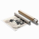 Classic Impressionist Monochrome – Manet’s Beach Portrait