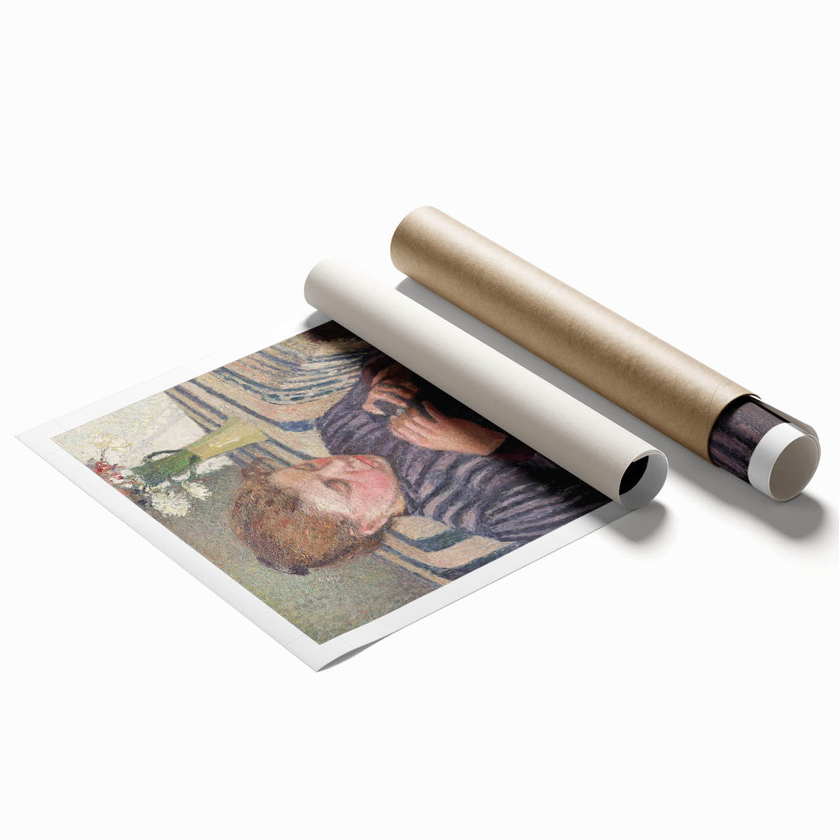 Impressionist Portrait - Pissarro’s ‘Woman Mending’ Wall Decor