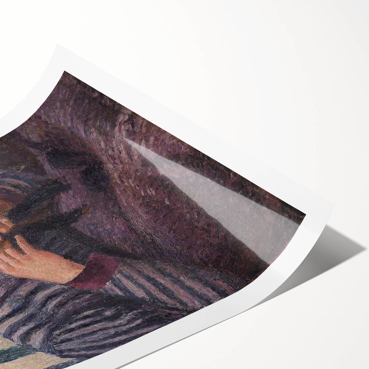 Impressionist Portrait - Pissarro’s ‘Woman Mending’ Wall Decor