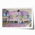 Refined Impressionist Interior – Frieseke’s Elegant Sofa Scene