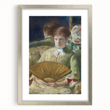Impressionist Portrait - Cassatt’s ‘Woman with a Fan’ Wall Art