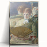 Impressionist Portrait - Cassatt’s ‘Woman with a Fan’ Wall Art