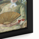 Impressionist Portrait - Cassatt’s ‘Woman with a Fan’ Wall Art