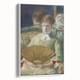 Impressionist Portrait - Cassatt’s ‘Woman with a Fan’ Wall Art