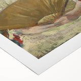Impressionist Portrait - Cassatt’s ‘Woman with a Fan’ Wall Art