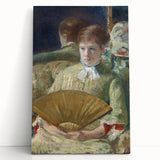 Impressionist Portrait - Cassatt’s ‘Woman with a Fan’ Wall Art