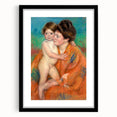 Impressionist Motherhood - Cassatt’s ‘Woman with Baby’ Wall Art