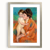 Impressionist Motherhood - Cassatt’s ‘Woman with Baby’ Wall Art