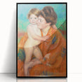 Impressionist Motherhood - Cassatt’s ‘Woman with Baby’ Wall Art