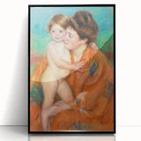 Impressionist Motherhood - Cassatt’s ‘Woman with Baby’ Wall Art