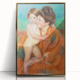Impressionist Motherhood - Cassatt’s ‘Woman with Baby’ Wall Art