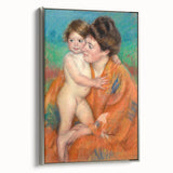 Impressionist Motherhood - Cassatt’s ‘Woman with Baby’ Wall Art