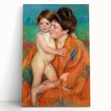 Impressionist Motherhood - Cassatt’s ‘Woman with Baby’ Wall Art