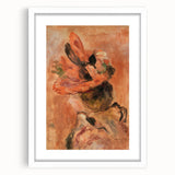 Impressionist Portrait - Renoir’s ‘Woman’s Head with Red Hat’ Art