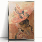 Impressionist Portrait - Renoir’s ‘Woman’s Head with Red Hat’ Art