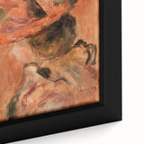 Impressionist Portrait - Renoir’s ‘Woman’s Head with Red Hat’ Art