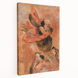 Impressionist Portrait - Renoir’s ‘Woman’s Head with Red Hat’ Art