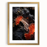 Extra large abstract art print in textured style, featuring earthy tones on a framed canvas, ideal for living room decor.