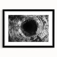 Extra large abstract art print featuring vibrant, colorful textures on a black framed canvas, ideal for living room decor.