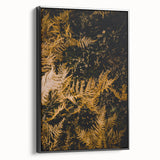 Black and white landscape art painting on framed canvas, featuring a vintage poster style, ideal for bedroom wall decor.
